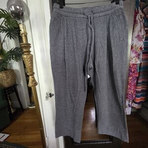 Adolfo Dominguez Gray Cropped Pants